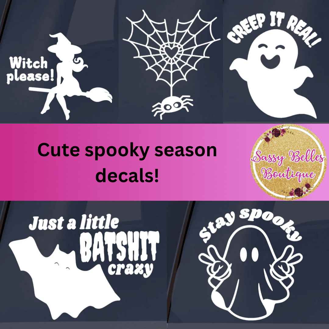 Cute Spooky Szn Decals